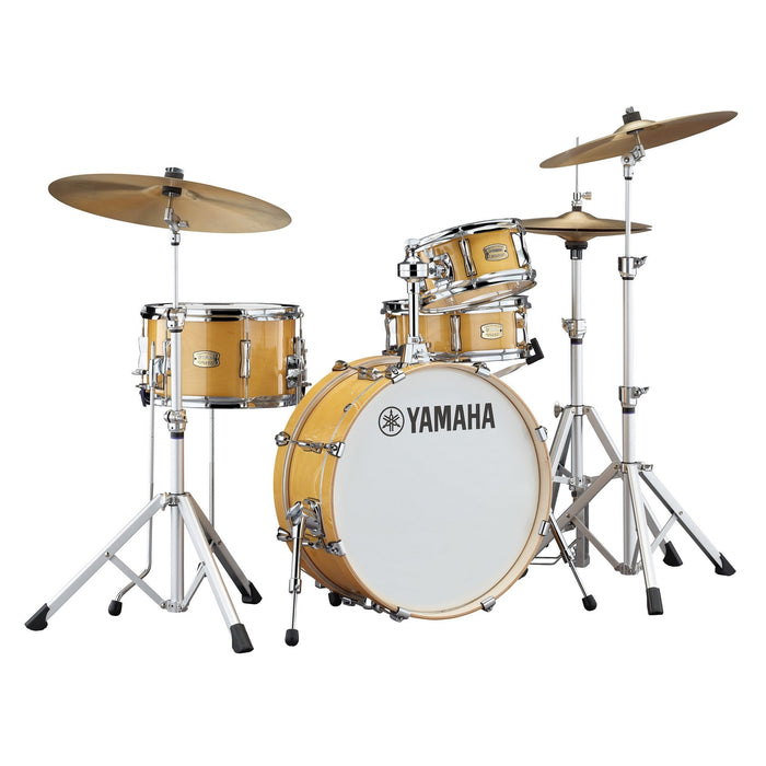 Yamaha Stage Custom Hip Drum Set Natural Wood