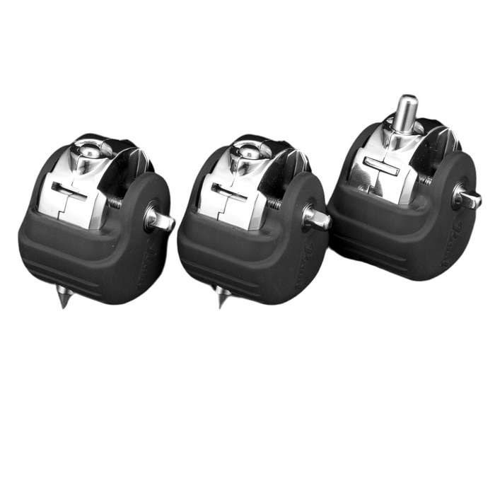 Pearl Push Button Spike / Rubber Feet - Set of 3 - CVT300/3