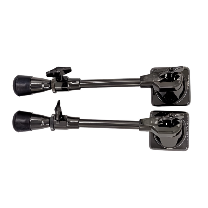 Heavy Duty Bass Drum Spurs - Black