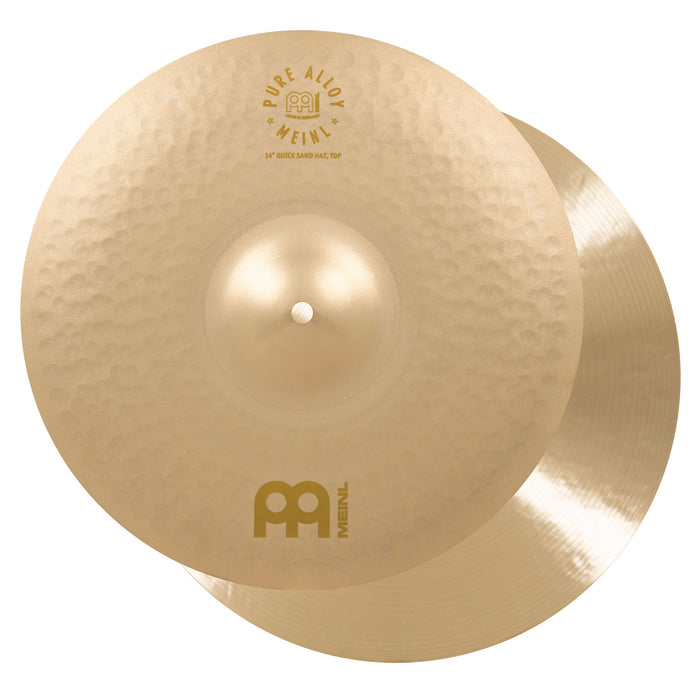 Meinl PA14QSH Pure Alloy 14" Quick Sand Hi Hat Pair Cymbals Benny Greb Signature