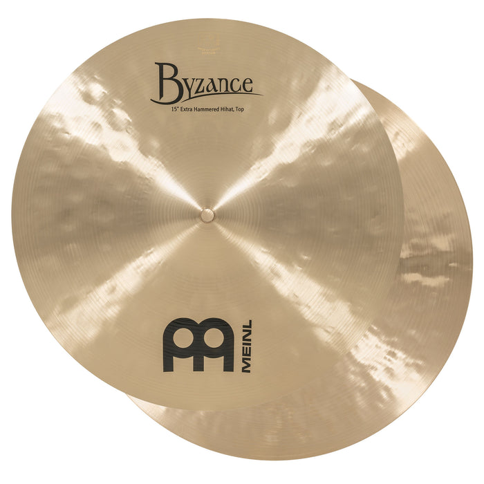 Meinl B15EHH Byzance Traditional 15" Extra Hammered Hi-Hat Pair