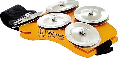 Ortega OSSFT Foot Tambourine ORANGE