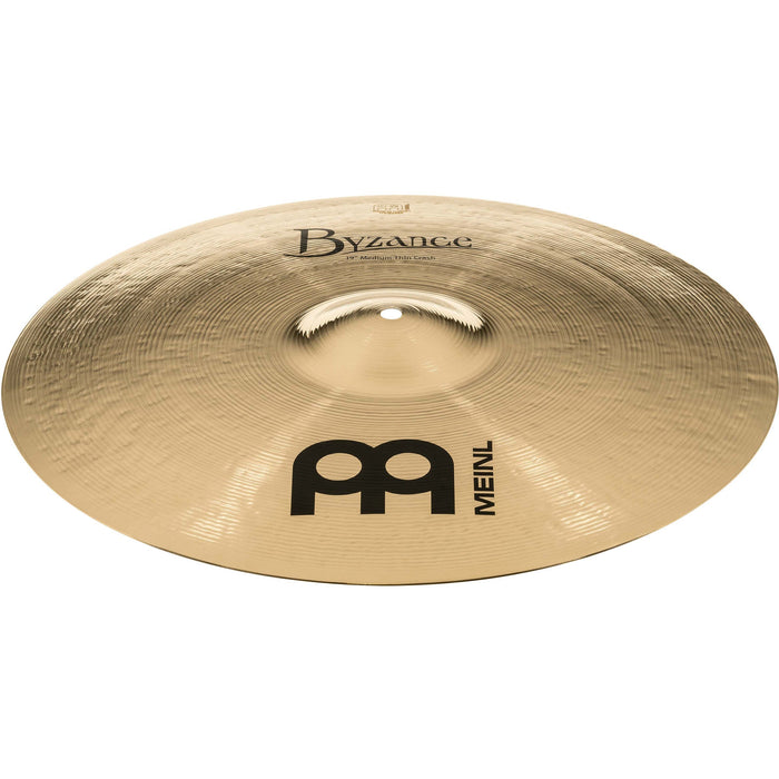 Meinl Byzance Brilliant 19" Medium Thin Crash - B19MTC-B