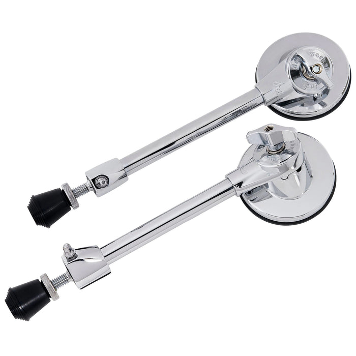 DW Long Bass Drum Spur Set (Pair) - Chrome