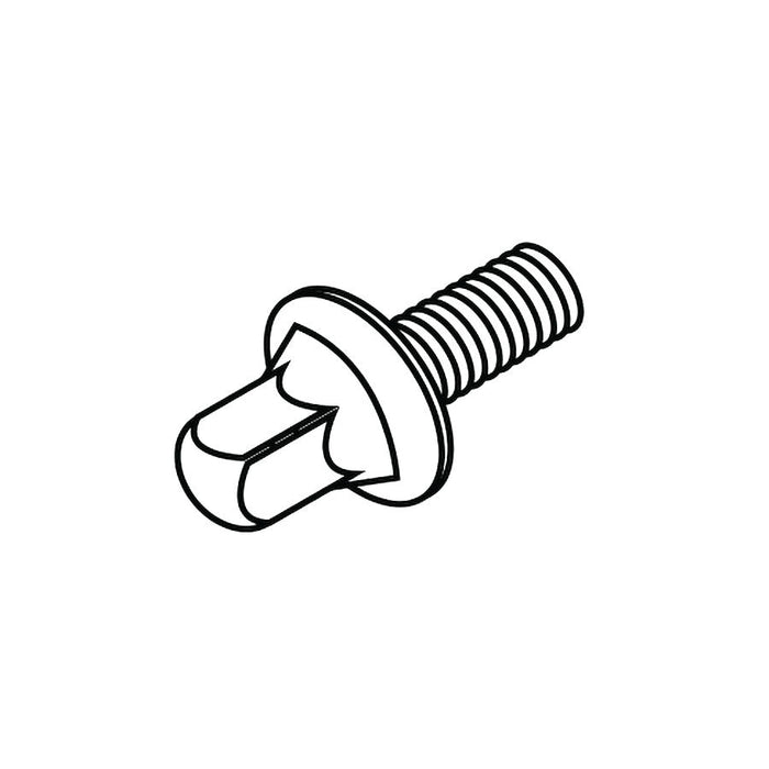 DW Drum Key Screw 1/4-20 X 5/8In w/ Collar