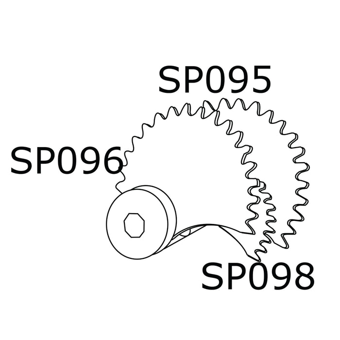 DW Left Sprocket For 9500 Hi-Hat