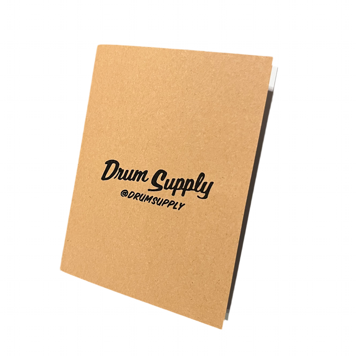 Drum Supply Logo Notebook SMALL