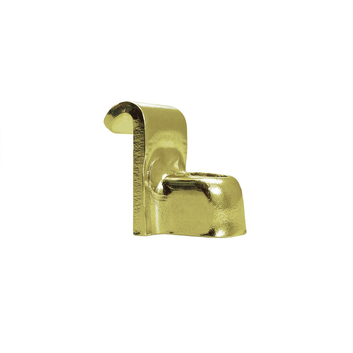 Collar Hook for Single Flanged Hoop - Brass