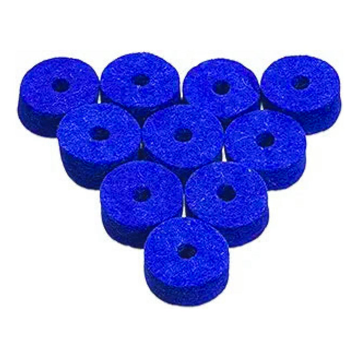 Cymbal Color Felt 10 Pack Blue