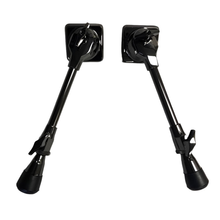 Heavy Duty Bass Drum Spurs - Black