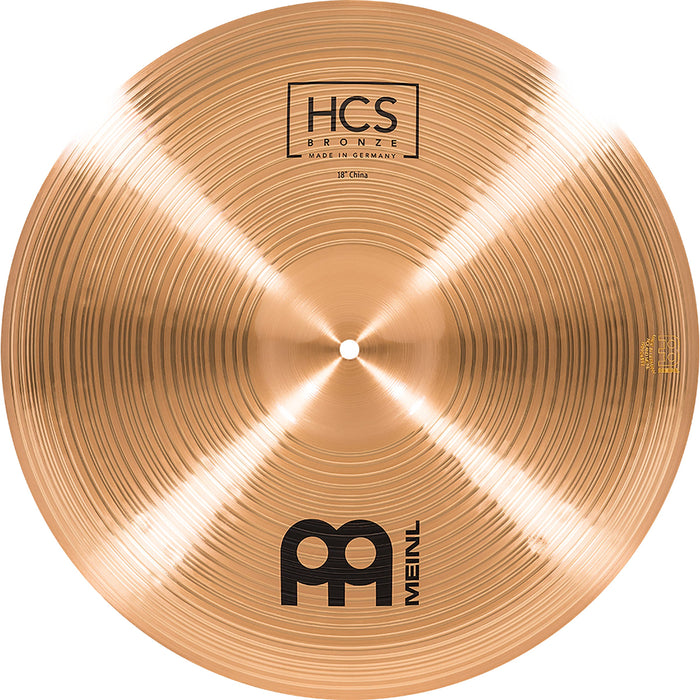 Meinl HCS B8 Bronze 18" China - HCSB18CH FINAL STOCK