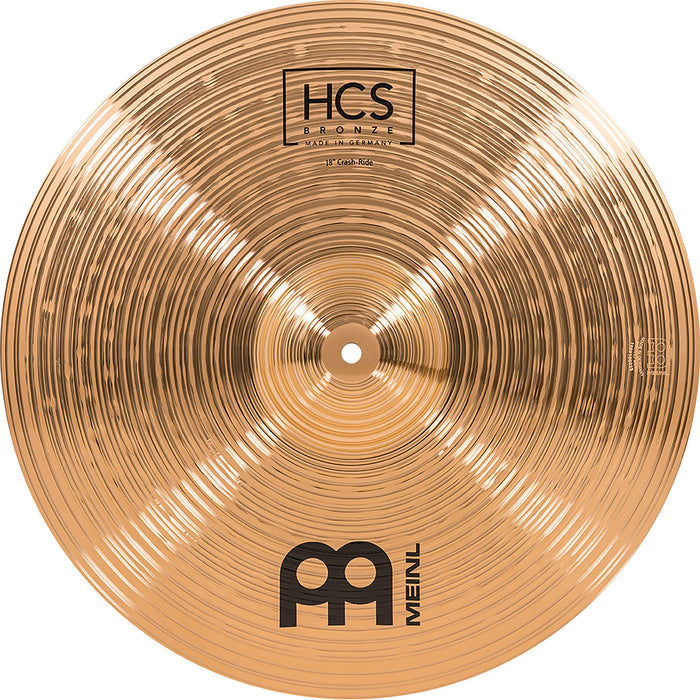 Meinl HCS B8 Bronze 18" Crash-Ride - HCSB18CR FINAL STOCK