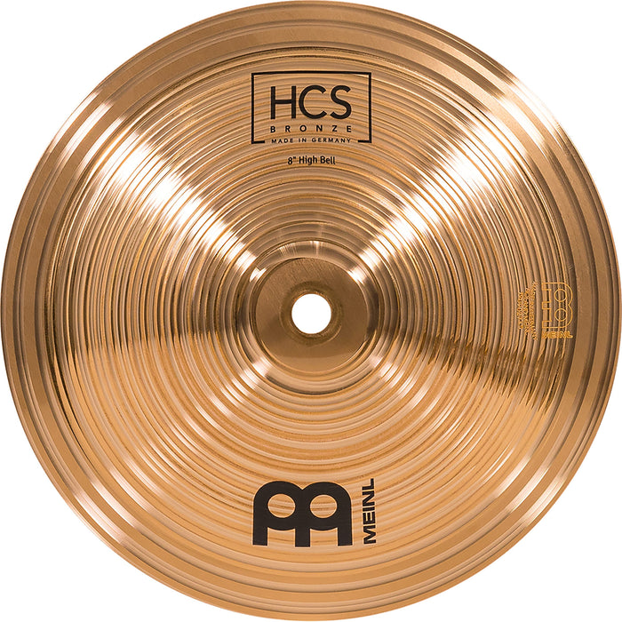 Meinl HCS B8 Bronze   8" High Bell - HCSB8BH FINAL STOCK