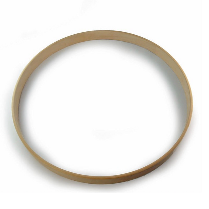 16" Maple Bass Hoop - Raw