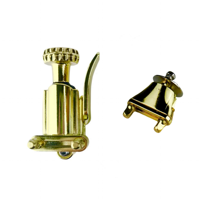 INDe SBMini Piccolo Strainer & Butt Plate Set Brass