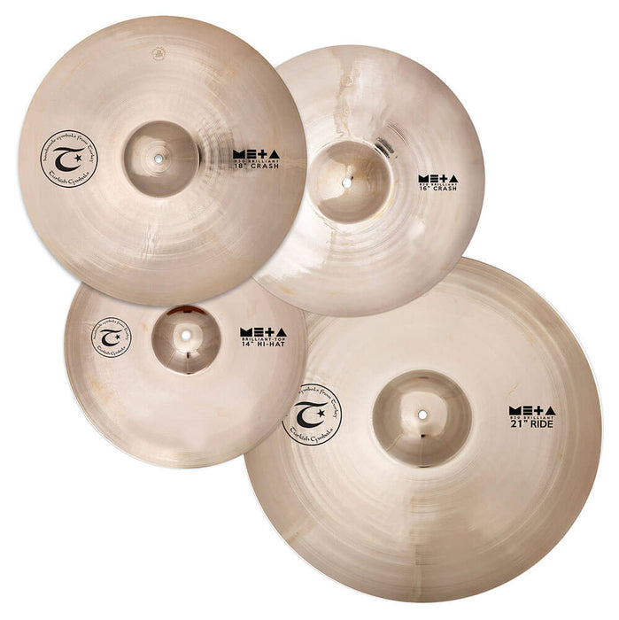 Turkish Meta Cymbal Set 14/16/18/21