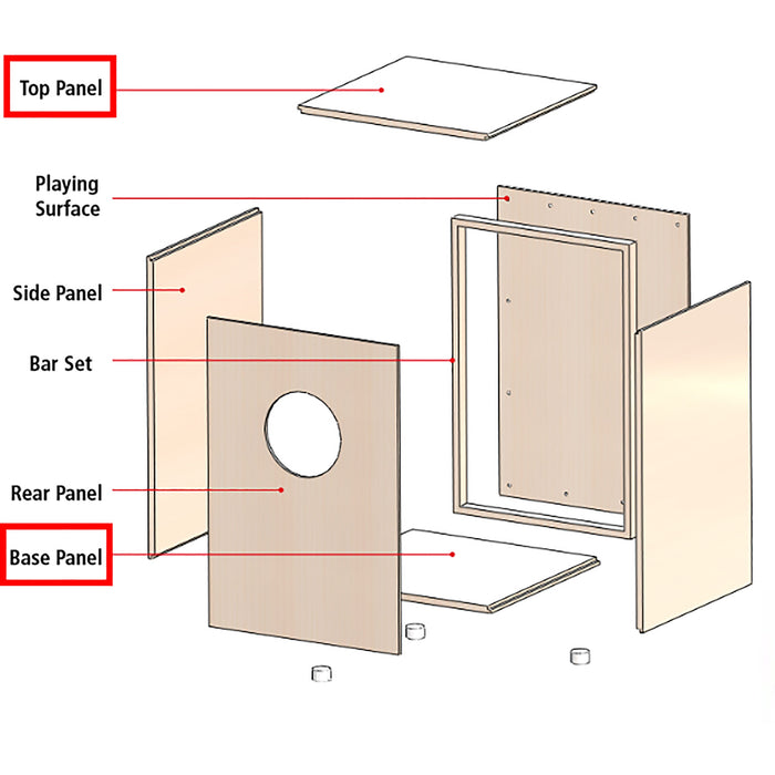 Meinl Bottom/Top Board Of MYO-CAJ