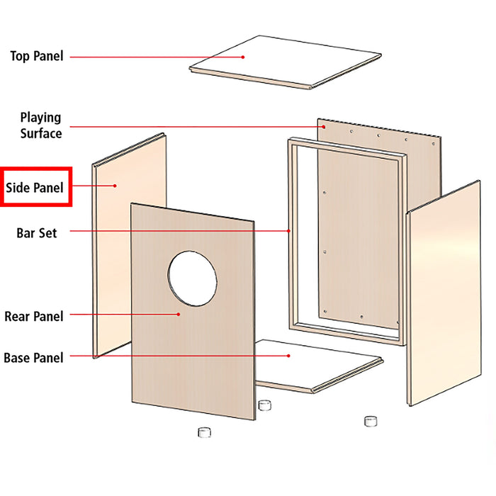 Meinl Spare Board, Left/Right Of MYO-CAJ