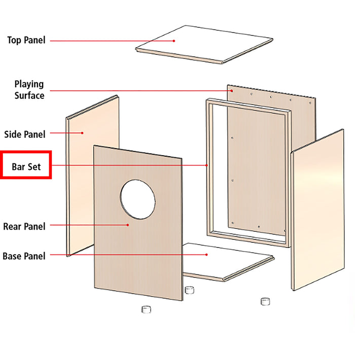 Meinl Spare Bar Set Of MYO-CAJ