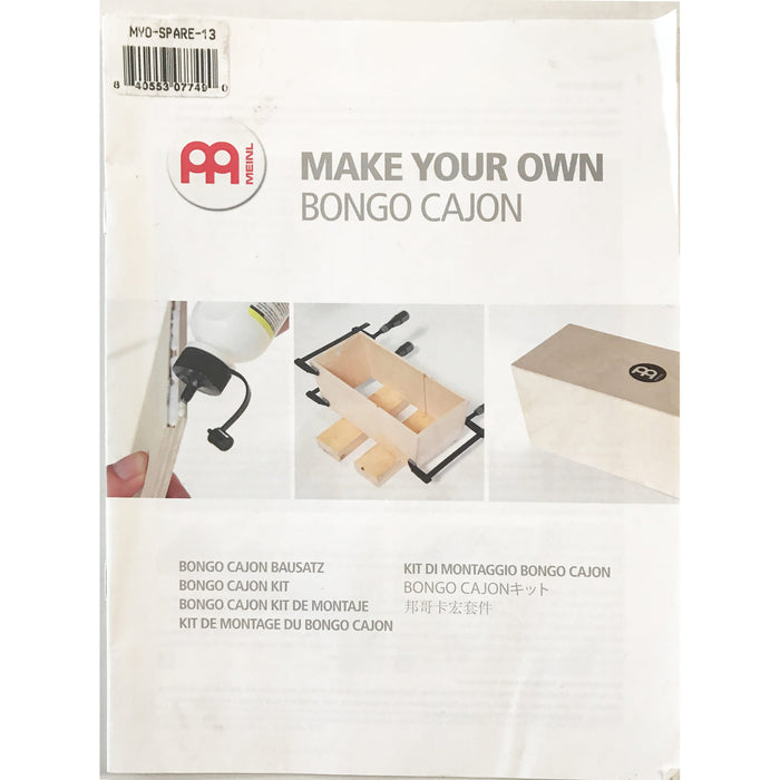 Meinl Construction Manual Of MYO-BCAJ