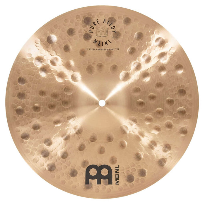 Meinl Pure Alloy Extra Hammered Hi Hat Cymbals 15" PA15EHH