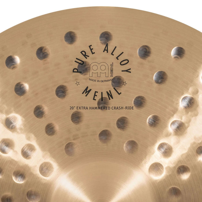 Meinl Pure Alloy Extra Hammered Crash Ride Cymbal 20" PA20EHCR