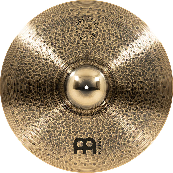 Meinl Pure Alloy Custom 22" Custom Medium Thin Ride - PAC22MTR