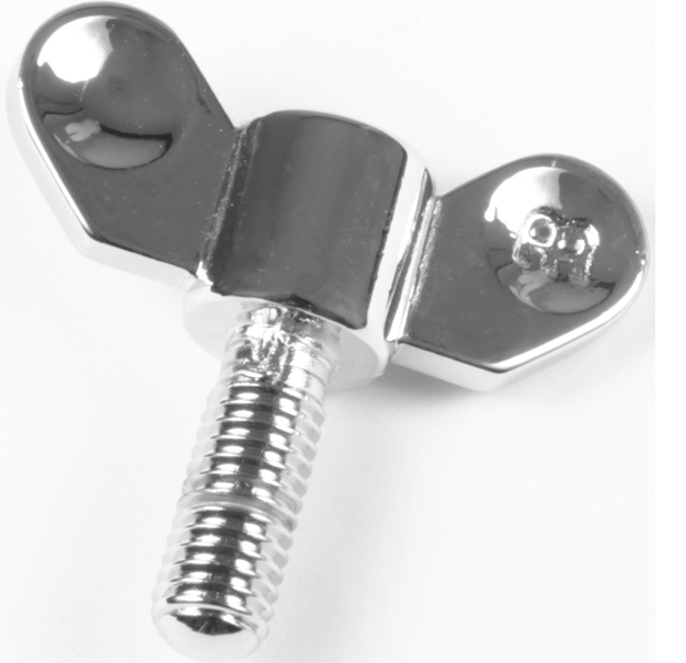 Meinl Chrome Wing Screw For LC1, MT1415, TI1, TMB