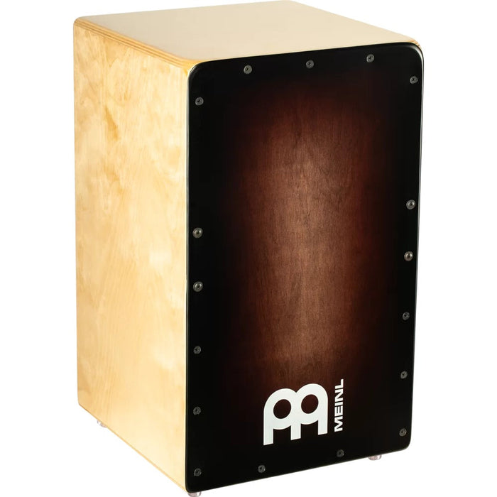 MEINL PERCUSSN WC100EB Woodcraft Cajon, Espresso Burst Frontplate