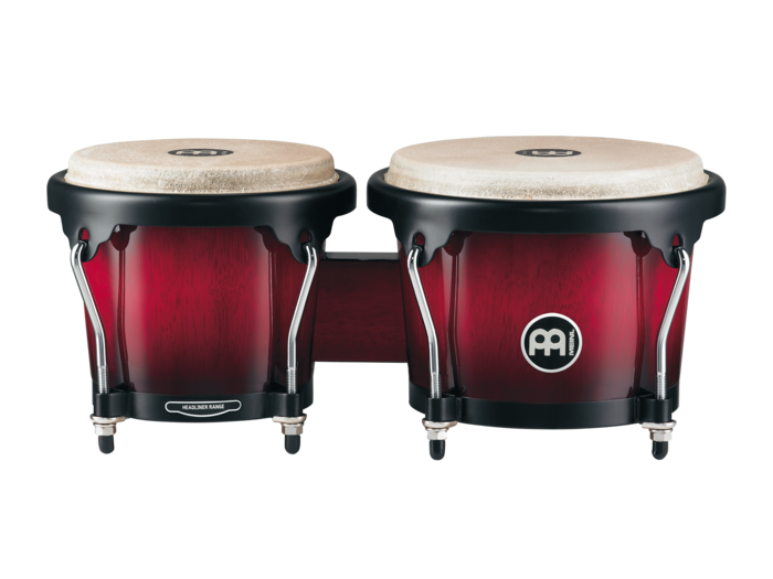 MEINL PERCUSSN HB100WRB Headliner 6 3/4" & 8" Bongo (Wine Red Burst)