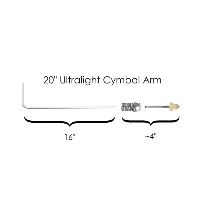 INDe Ultralight Aluminum Cymbal Arm