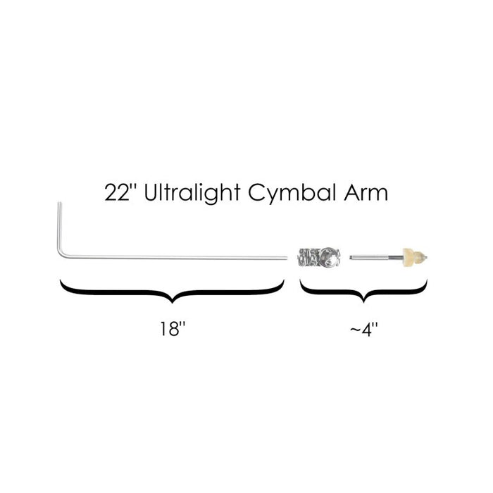 INDe Ultralight Aluminum Cymbal Arm