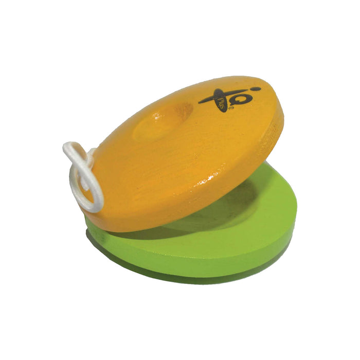 Castañuela IQ Percussion Amarillo Verde