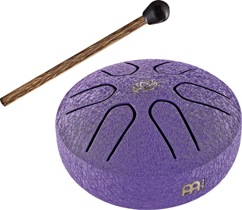 MEINL Sonic Energy Pocket Steel Tongue Drum A Major 6 Notes - Purple SMALL 3"