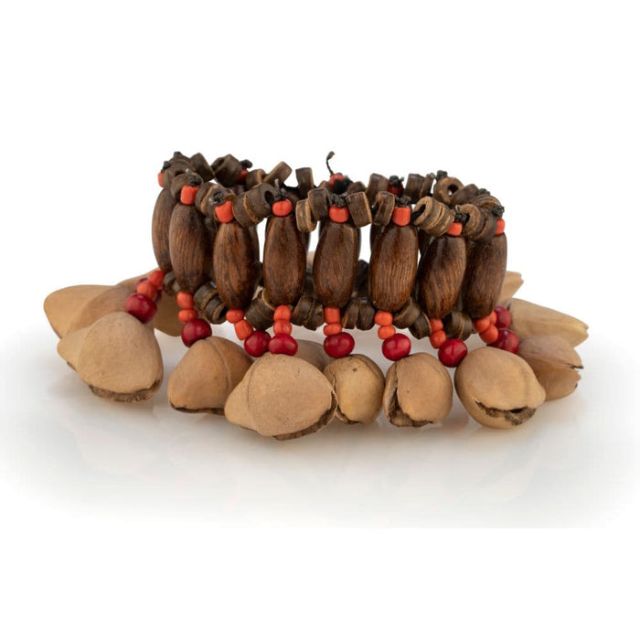 Pearl Kenari Nut Rattle Bracelet Shaker