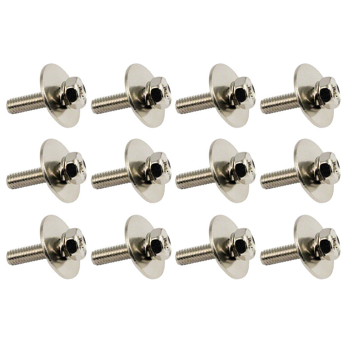 Pearl M4 x 16mm Mounting Screw w/ Washer 12pk