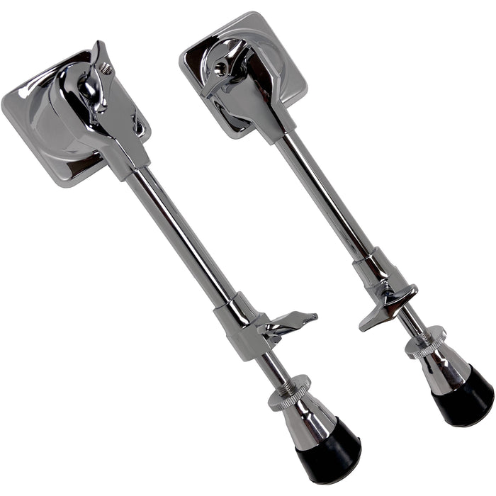 Heavy Duty Bass Drum Spurs - Chrome