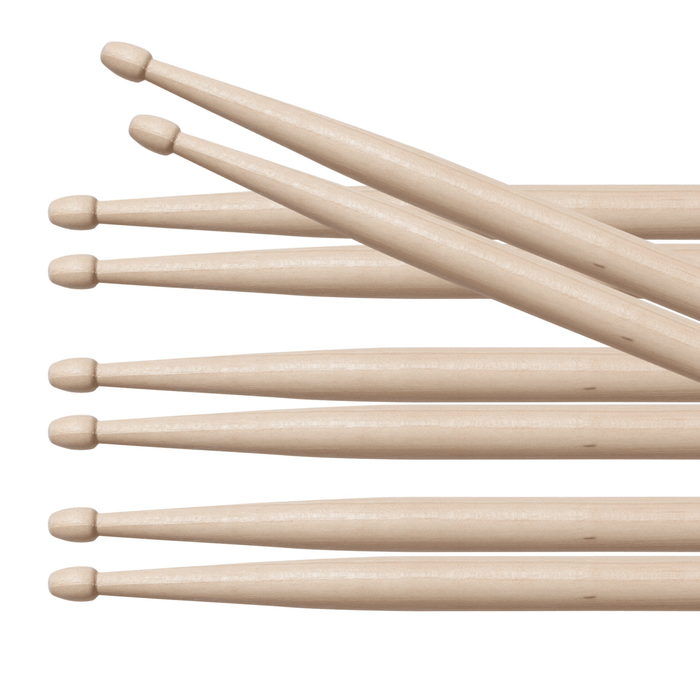 3 Pairs Vic Firth 5A Wood Tip Drumsticks American Classic Hickory
